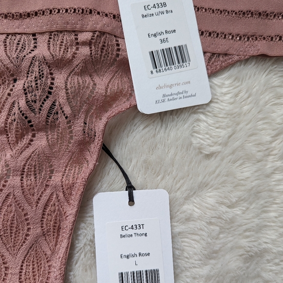 Else Lingerie Belize Longline Bra + Thong - Picture 7 of 8